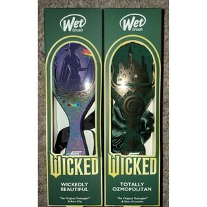 Lot Of 2! Wet Brush Wicked Detangler, Bow Clip & Scrunchie Beautiful Ozmopolitan